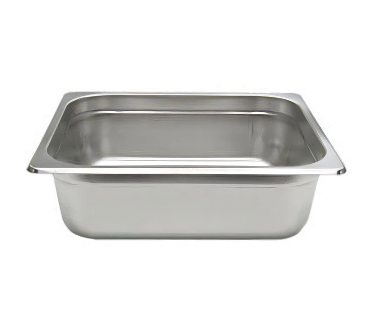 Product image #2 for NestWell Quarter-Size Solid Steam Table Pan, 4-Inch Deep, Heavy 22-Gauge Stainless Steel
