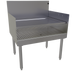 Thumbnail image #1 for Glastender Freestanding Recessed Drainboard, 30 Inch Wide x 24 Inch Deep, Stainless Steel