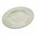Thumbnail image #1 for Grove 9-Inch Round Wide Rim Melamine Salad Plate, Buff