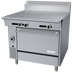 Thumbnail image #1 for Garland Cuisine Series 36-Inch Heavy Duty Gas Range with (2) 18-Inch Even-Heat Hot Tops and Convection Oven