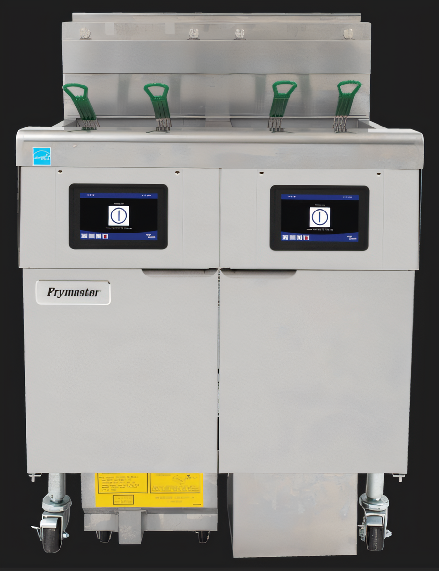 Product image #1 for Frymaster FilterQuick 30 Oil-Conserving Dual Gas Fryer Battery with Automatic Filtration, 2 x 30-Lb. Frypots