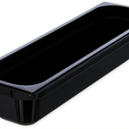 Thumbnail image #1 for CFS Brands StorPlus™ 10441B03 High-Heat 1/2 Long Food Pan, 4-Inch Deep, Black Polyether Sulfone Case of 6