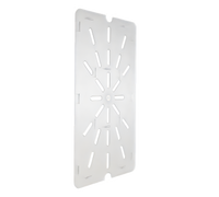 Crestware Full-Size (1/1) Clear Polycarbonate Food Pan Drain Tray