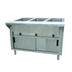 Thumbnail image #1 for Advance Tabco Triumph (Supreme) Electric 3-Well Open-Well Hot Food Table with Enclosed Base and Cutting Board