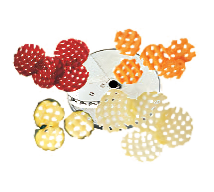Product image #1 for Robot Coupe 6 mm Waffle/Gaufrette Food Processor Disc