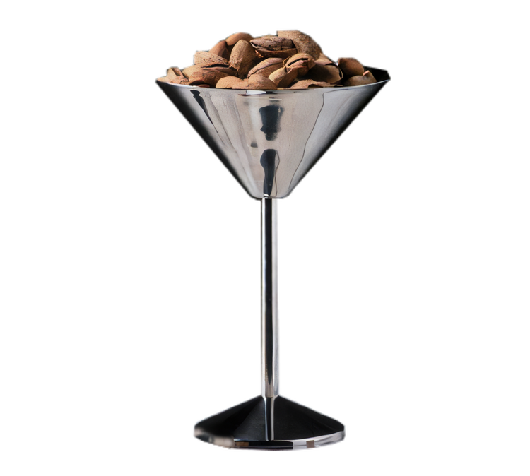 Product image #1 for American Metalcraft Stainless Steel Martini Glass Server, 10 oz.