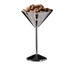 Thumbnail image #1 for American Metalcraft Stainless Steel Martini Glass Server, 10 oz.