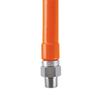 Thumbnail image #1 for BK Resources BKG-GHC-7560 Gas Connector Hose, 60-Inch, 3/4-Inch I.D., Corrugated 304 Stainless Steel, Protective Coating