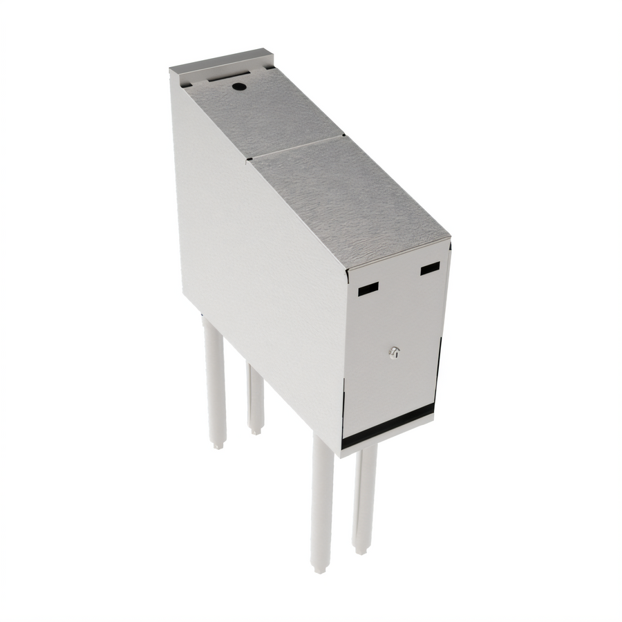 Product image #1 for Krowne Royal Series Freestanding Underbar Liquor Bottle Display Unit with Removable Locking Cover, 10-Bottle Capacity