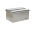Thumbnail image #1 for Eagle Spec-Bar 20 x 30 Inch Drop-In Ice Chest, 121 lb Capacity, Sliding Stainless Steel Cover, Without Cold Plate