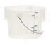 Thumbnail image #1 for Cambro PWB12PROPP190 CamRound® Mop Bucket & Wringer Case of 6