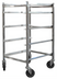 Thumbnail image #1 for Stainless Steel Universal Full-Size Mobile Pan Rack, 5 Slides, 9-Inch Spacing