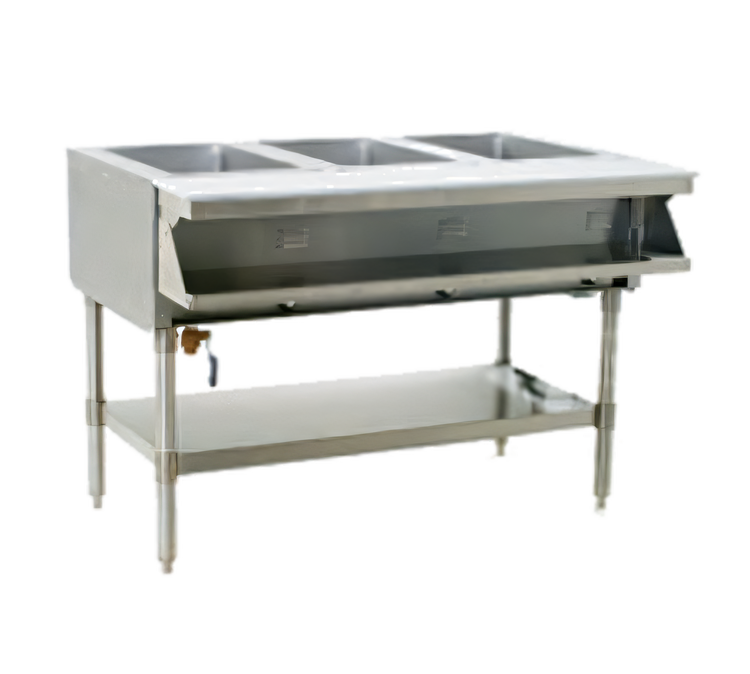 Product image #1 for Eagle Group 48-Inch Electric Sealed Well Hot Food Table with Open Base, 3 Wells
