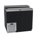 Thumbnail image #1 for Krowne 36-Inch Flat Top Bottle Cooler with Sliding Lid, Black Vinyl Exterior