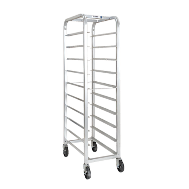 Product image #1 for Channel Lifetime Tough Extra Heavy-Duty Aluminum End-Load Platter Rack, 12-Platter Capacity