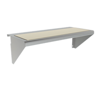 60-Inch x 7-Inch Stainless Steel Cutting Board Accessory with Sani-TUFF Rubber Insert