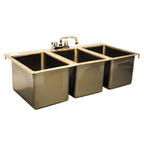 Thumbnail image #1 for Serv-Ware DIS-3C1014-CWP Compartment Sinks