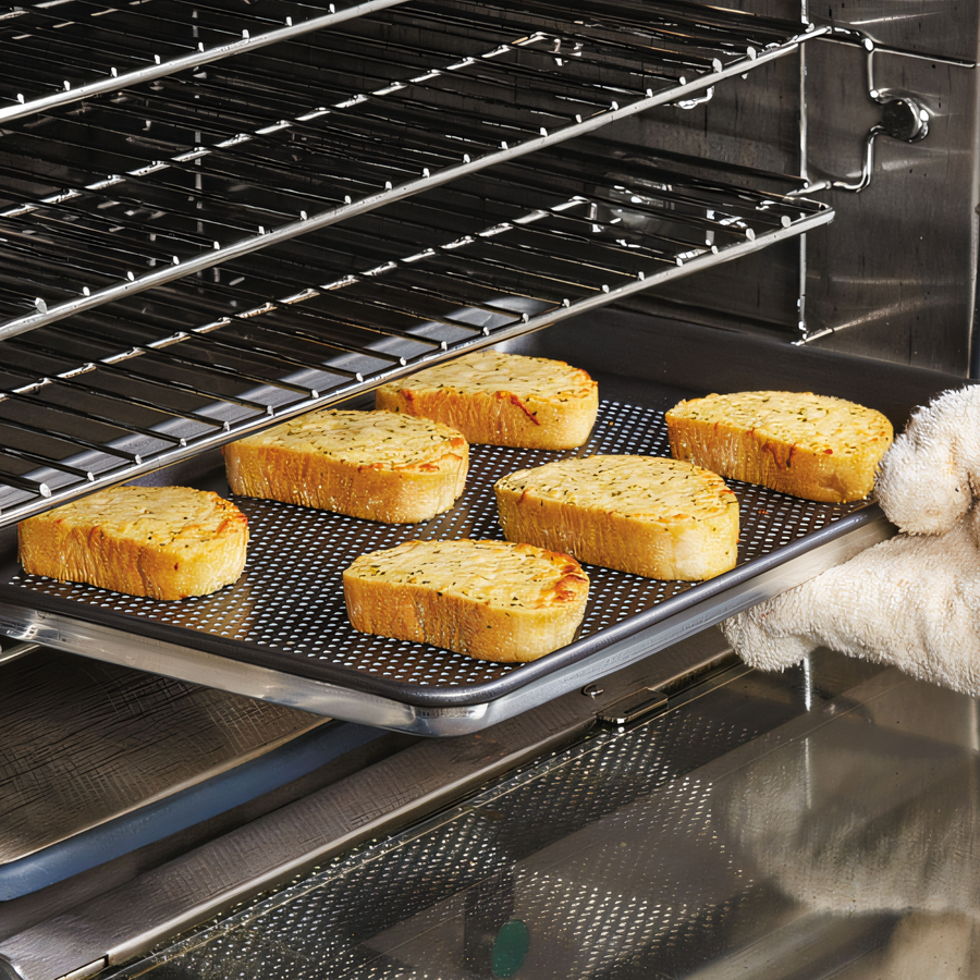 Product image #1 for Vollrath Wear-Ever Half-Size Perforated Nonstick Sheet Pan, 18 Gauge Aluminum
