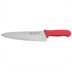 Thumbnail image #1 for Winco Stäl 10-Inch High Carbon German Steel Stamped Chef's Knife with Red Polypropylene Handle