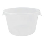 Thumbnail image #1 for Rubbermaid FG572624CLR 12-Quart Clear Polypropylene Round Food Storage Container, Stackable, Container Only Case of 6