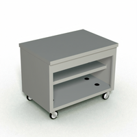 Thurmaduke TST-46PG Mobile Solid Top Utility Counter, 46 x 32 x 36 Inches