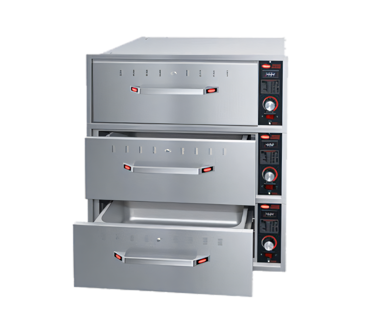 Product image #1 for Hatco Built-In Single-Drawer Stainless Steel Drawer Warmer with Thermostatic Controls