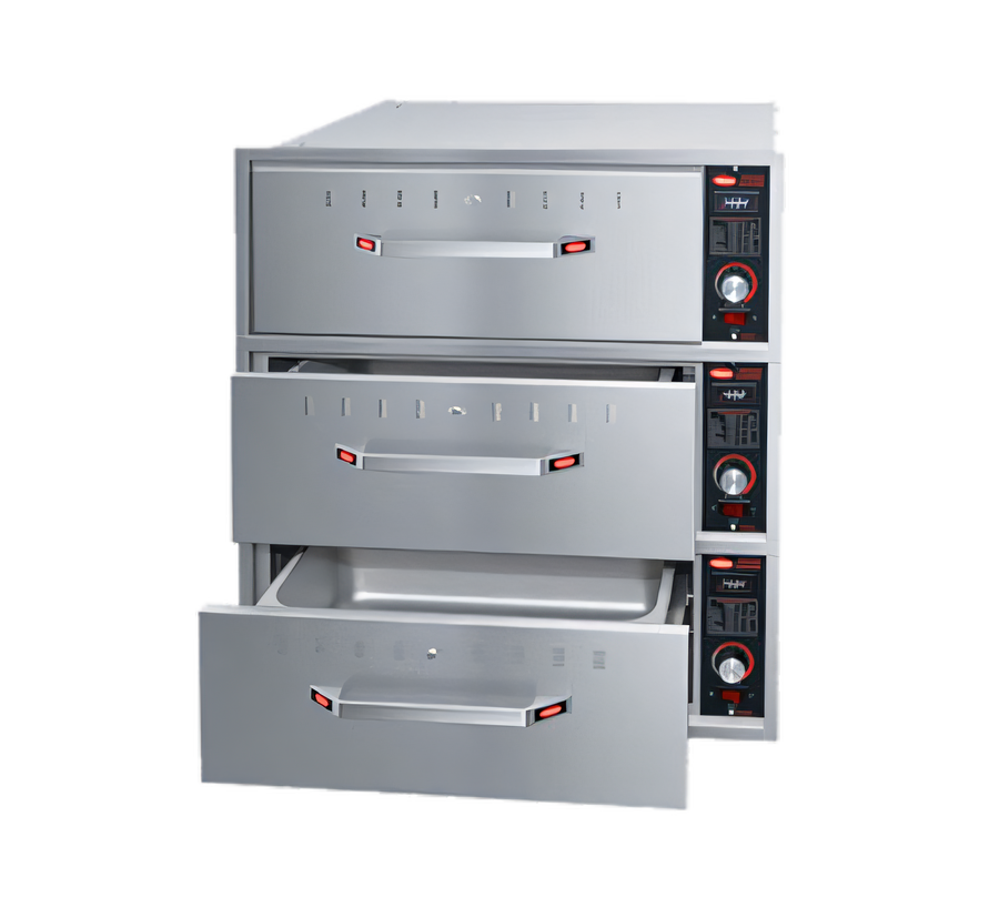 Product image #1 for Hatco Built-In Single-Drawer Stainless Steel Drawer Warmer with Thermostatic Controls