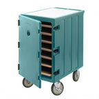 Thumbnail image #2 for Cambro Camcart® 1826LTC3401 Insulated Plastic Tray and Sheet Pan Transport Cart, 7-Tray, 18" x 26" Pans, Removable Cutting Board