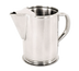 Thumbnail image #1 for 64 oz Stainless Steel Water Pitcher with Ice Guard, Gadroon Base, and Tubular Hollow Handle