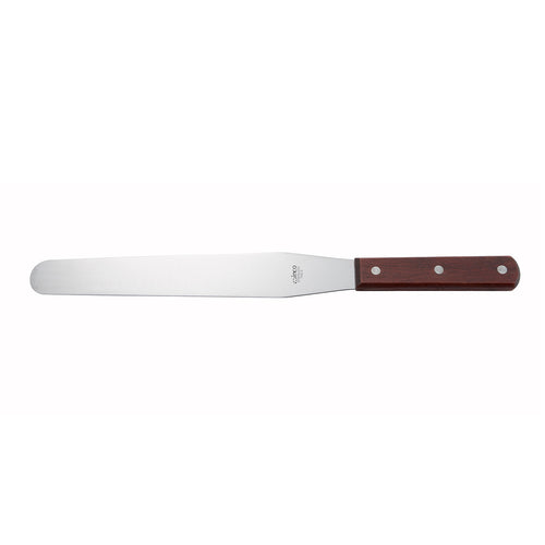 Product image #1 for Winco Wooden Handle Bakery Spatula with 10-Inch x 1-3/8-Inch Stainless Steel Satin Finish Blade