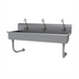 Thumbnail image #1 for Advance Tabco 60-Inch Wall-Mounted Multiwash Hand Sink with 3 Electronic Faucets