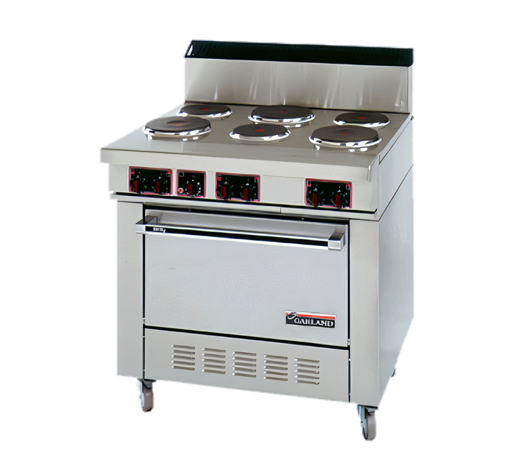 Product image #1 for Garland Sentry SS686 36-Inch Electric Restaurant Range with Full-Size Oven and 6 Sealed Elements
