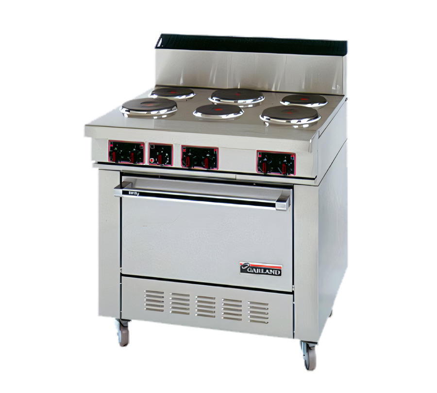 Product image #1 for Garland Sentry SS686 36-Inch Electric Restaurant Range with Full-Size Oven and 6 Sealed Elements