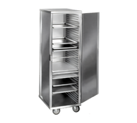Channel Manufacturing Fully Enclosed Aluminum End-Load Bun Pan Rack with Solid Doors, 40 Pan Capacity