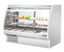 Thumbnail image #1 for Migali Competitor Series® 72-Inch Full-Service Curved Glass Refrigerated Deli Display Case, 34.5 Cu. Ft.