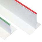 Thumbnail image #1 for Omcan USA 10765 Commercial Refrigeration Divider, 5" x 30", White with Green Beading Case of 6