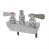 Thumbnail image #1 for OptiFlow Heavy Duty Shallow Splash-Mount Solid Faucet Body, 4
