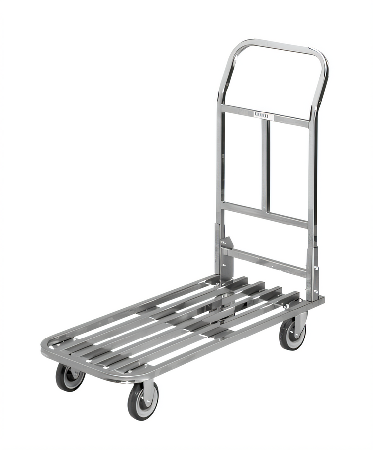 Product image #1 for Channel Chrome Stocking Truck with 18 x 37 Inch Tubular Deck