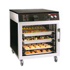 Thumbnail image #1 for Hatco Quick Ship FSHC-6W1-QS Mobile Heated Holding Cabinet, Clear Door, 6 Full-Size Sheet Pan Capacity, Digital Controls, Stainless Steel