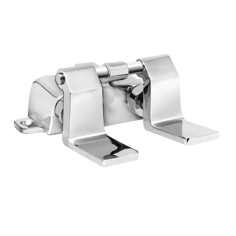 Product image #1 for Fisher Double Pedal Floor-Mount Control Valve, Polished Chrome