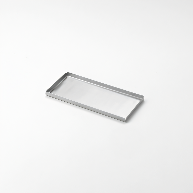 Product image #1 for American Metalcraft Rectangular Stainless Steel Serving Tray, 12 x 8-1/4 Inch, Satin Finish