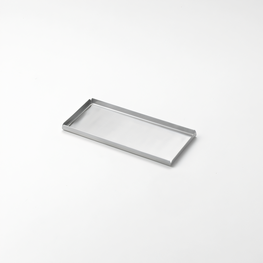 Product image #1 for American Metalcraft Rectangular Stainless Steel Serving Tray, 12 x 8-1/4 Inch, Satin Finish