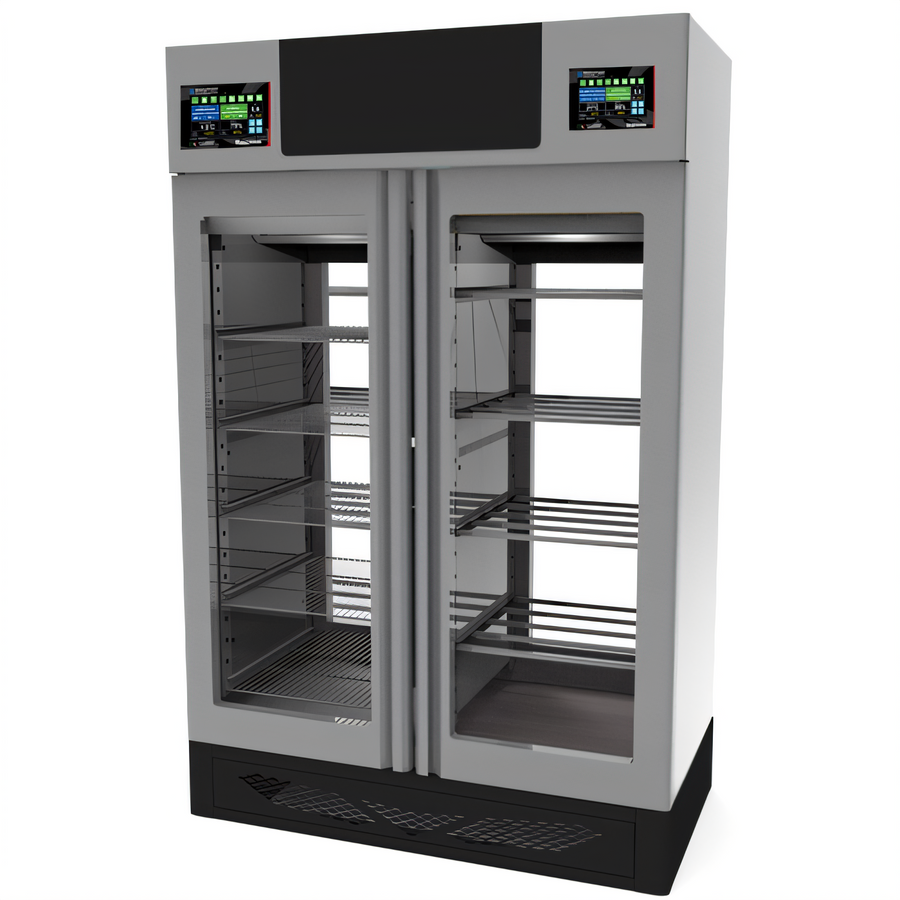 Product image #1 for Maturmeat Stagionello Free-Standing Meat Curing Cabinet, 58 Inch Wide, 100 + 100 kg Capacity, 220V