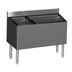 Thumbnail image #1 for CHOICE 42-Inch Extra Deep Underbar Combo Ice Bin/Cocktail Unit with Left Bottle Well and 10-Circuit Cold Plate