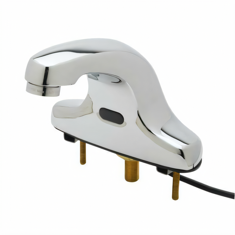 Product image #1 for Equip 4-Inch Deck Mount Touchless Electronic Sensor Faucet with Rigid Spout and Mixing Valve