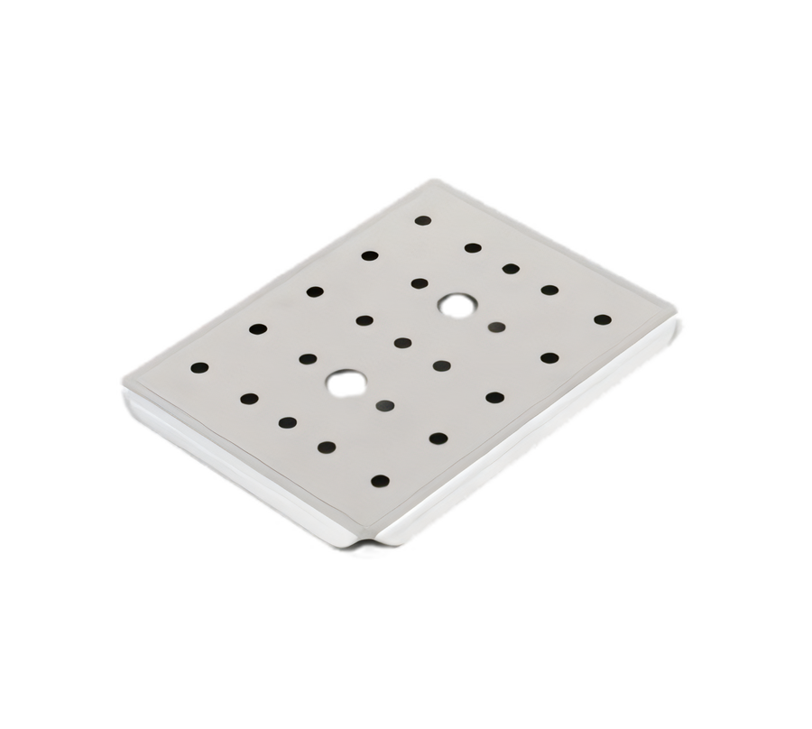 Product image #1 for Vollrath Super Pan V 1/3 Size Stainless Steel False Bottom for Steam Table Pan with 3/8-Inch Drain Holes