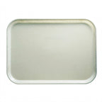 Thumbnail image #2 for Cambro Camtray® 1014101 Rectangular Fiberglass Cafeteria Tray, Antique Parchment, 10-5/8 x 13-3/4 Inches Case of 12