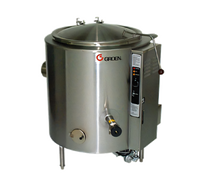 Groen AH/1E-40 40-Gallon Gas Stationary Floor Steam-Jacketed Kettle