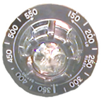 Thumbnail image #1 for Town Equipment MasterRange 249008 Replacement Dial for FDO Smokehouse Thermostat