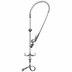 Thumbnail image #1 for T&S Brass EasyInstall Single-Hole Deck Mount Pre-Rinse Unit with Spring-Action Gooseneck and 0.65 GPM Spray Valve